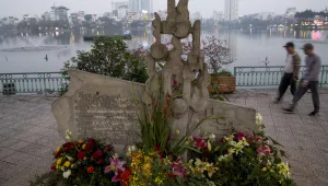 John McCain Monument in Hanoi
