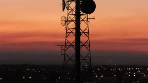 A cell tower over Perth, Australia, January 4, 2014. (Flickr User “Shari” / CC BY-NC-ND 2.0)