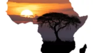 An African sunset