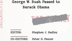 Hand Of Book Editors: Stephen J. Hadley Meghan L. O'Sullivan Peter D. Feaver William C. Inboden