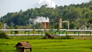 Lahendong Geothermal Plant.
