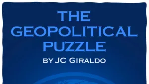 The Geopolitical Puzzle Podcast logo.