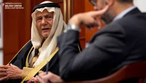 HRH Prince Turki AlFaisal, Prof. Tarek Masoud