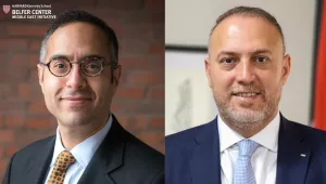 Amb. Husam Zomlot, Prof. Tarek Masoud 