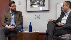 Matt Duss, Prof. Tarek Masoud 