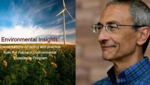 Environmental Insights logo and John Podesta