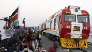 Standard Gauge Railway cargo train