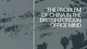 Oliver Yule-Smith Book Cover- The Problem of China in the British Foreign Office's Mind