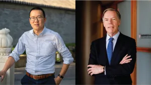 Headshots of Jonathan Cheng and Nick Burns