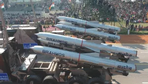  Brahmos Missile system on parade