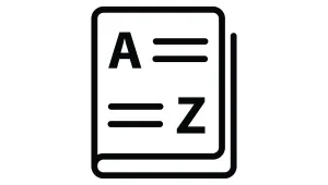 vocab symbol
