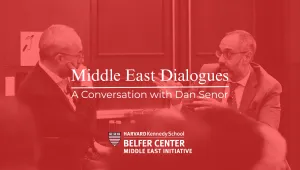 Image from Middle East Dialogue with Dan Senor on March 11, 2026