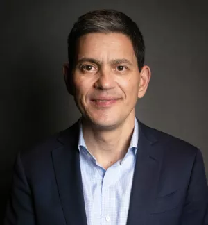 Headshot of David Miliband