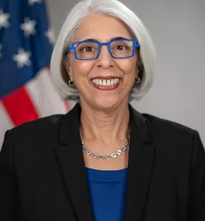 Headshot of Arati Prabhakar