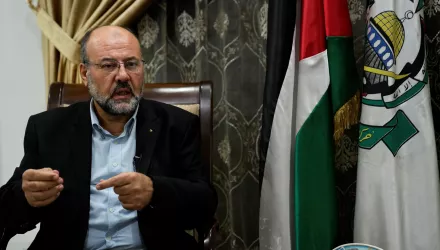 Ali Barakeh, a member of Hamas’ exiled leadership