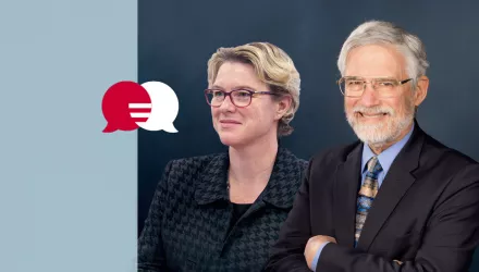 Jennifer Spence and John Holdren