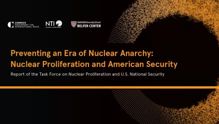 Preventing an Era of Nuclear Anarchy