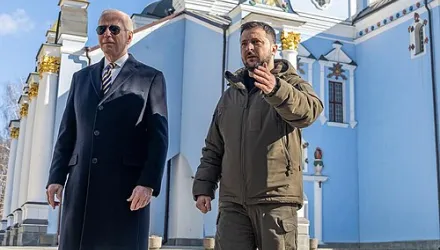 Biden and Zelensky