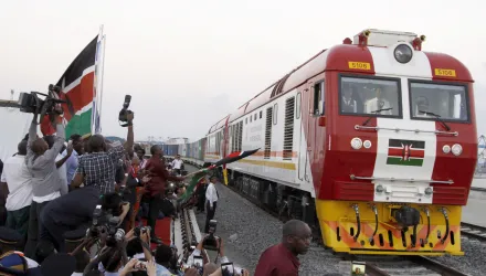 Standard Gauge Railway cargo train