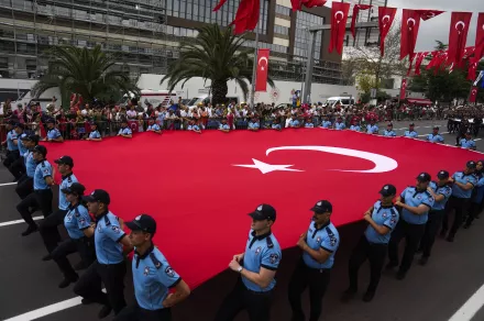 Turkey Victory Day, in Istanbul, Friday, Aug. 30, 2024.