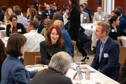 Meghan O'Sullivan with Belfer Center Fellow