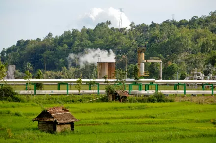 Lahendong Geothermal Plant.