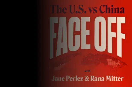 Face-Off podcast branding