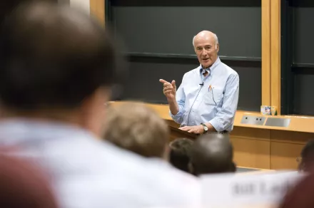 Joe Nye teaching