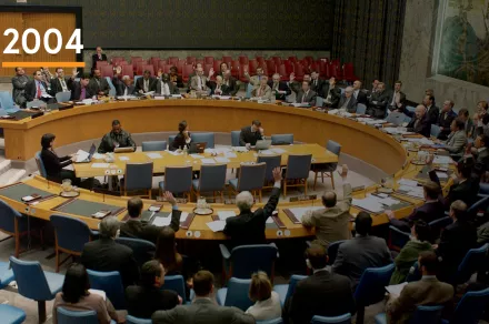 UN Security Council Resolution 1540 passes with P5 support; requires all states to “criminalize proliferation, enact strict export controls and secure all sensitive materials within their borders.” Source: United Nations