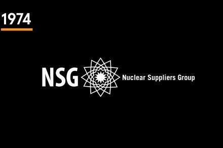 Following India’s “Peaceful Nuclear Explosion,” the United States, the Soviet Union, Canada, West Germany, France, Japan, and the United Kingdom found the Nuclear Suppliers Group. 