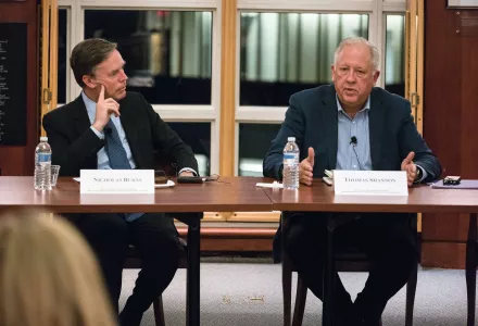 Ambassadors Thomas Shannon and Nicholas Burns