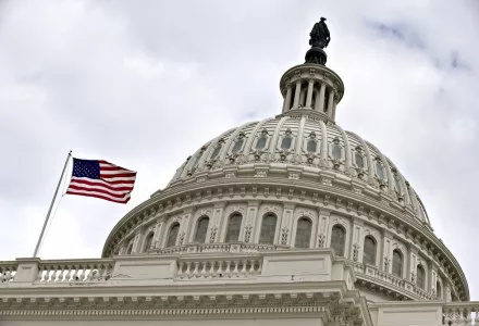 The Capitol dome.