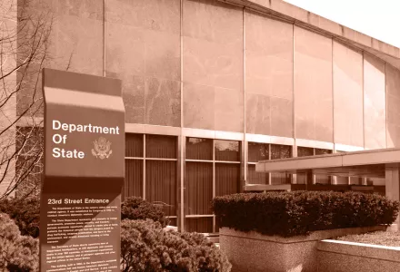 23rd Street Entrance of the State Department