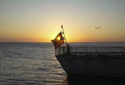 A picture of navy ship