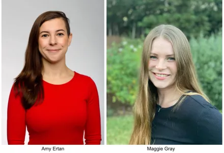 Co-Authors Amy Ertan and Maggie Gray