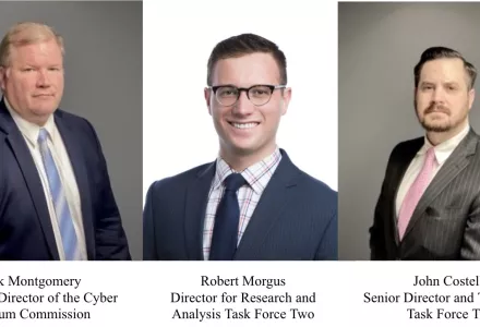 Mark Montgomery, Robert Morgus, John Costello