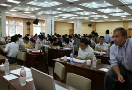 Operators are trained in China for operating the Westinghouse AP1000 nuclear power reactor