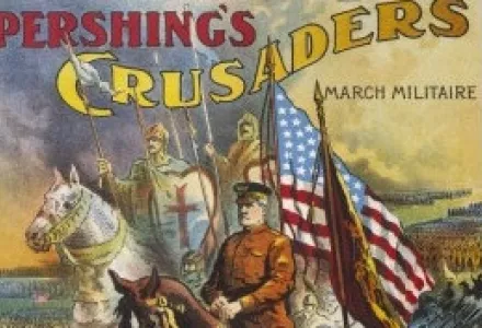 Image from a WWI U.S. military film poster