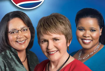  The Democratic Alliance's poster for the 2011 municipal elections in South Africa.