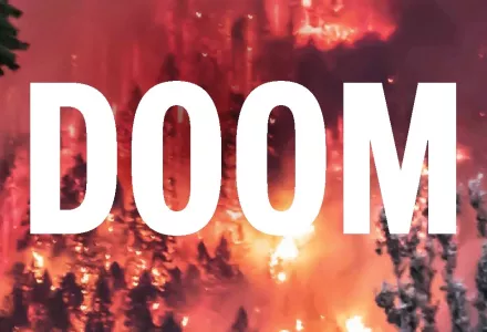 Book cover for Doom