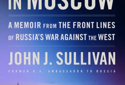 The cover of Amb. Sullivan's book: Midnight in Moscow