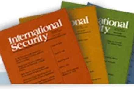 Getting Published:  Writing for <em>International Security</em> and Other Journals