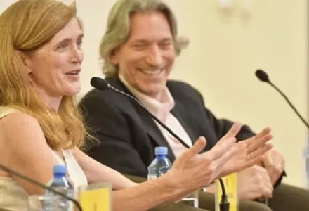 Samantha Power and John Prendergast
