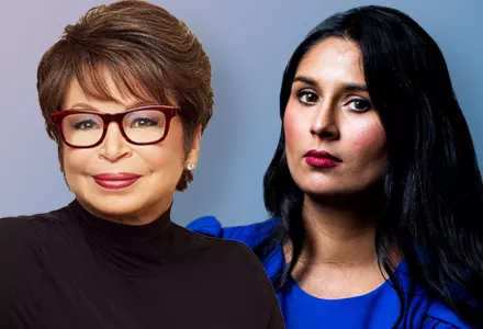 Valerie Jarrett and Dr. Syra Madad