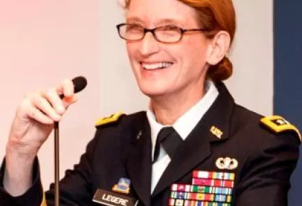 Army G2, LTG Mary Legere