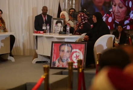 Testimony of Mothers of the Martyrs of the Revolution in Tunisia, 17 November 2016.