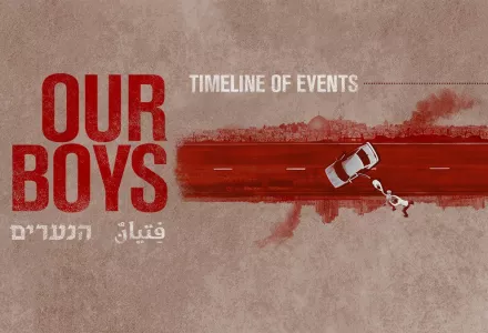 Poster for HBO series "Our Boys"