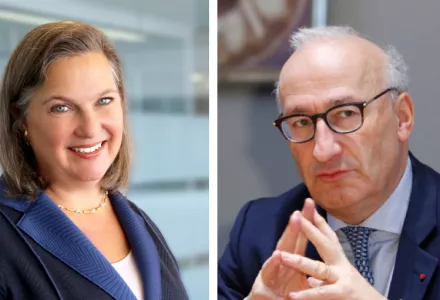 Victoria Nuland and Philippe Etienne