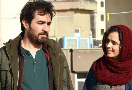 Shahab Hosseini and Taraneh Alidoosti in Asghar Farhadi's The Salesman.