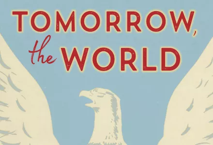 Book cover for Tomorrow, the World